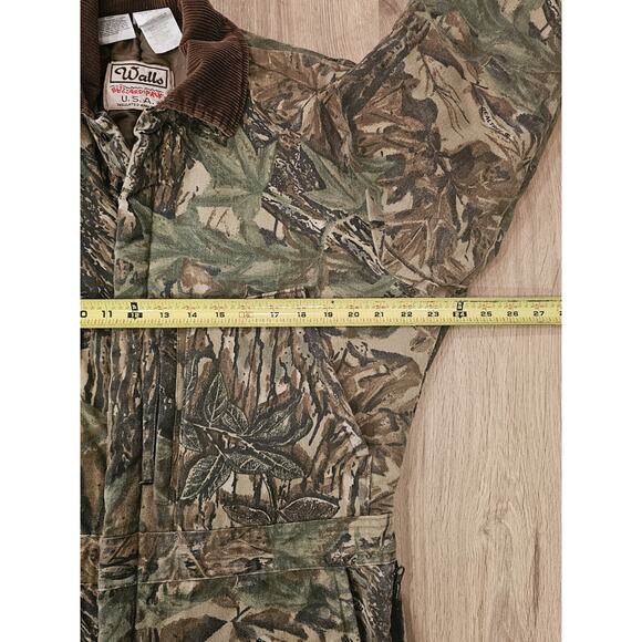 Vintage Walls Blizzard Pruf Coveralls Men’s M Realtree Camo Quilted Insulated - Picture 8 of 12